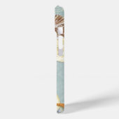 Floral Starfish Sea Shells Beach Blue Case-Mate iPhone Case (Achterkant / Links)