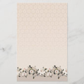 Floral Stationery Briefpapier (Voorkant)