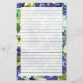 Floral Stationery Briefpapier (Voorkant)