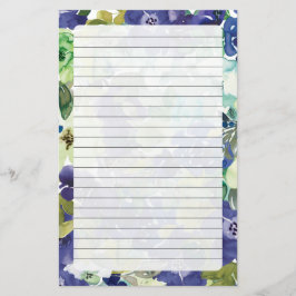 Floral Stationery Briefpapier