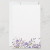 Floral Stationery Paper Briefpapier (Voorkant)