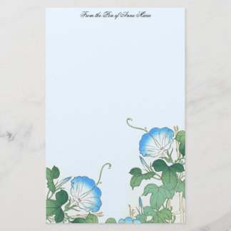 Floral Stationery van de Japanse bruinbloem Briefpapier