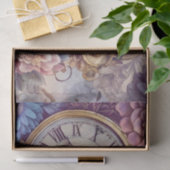 Floral Steampunk Tissuepapier (Geschenk)