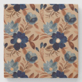 Floral Stenen Onderzetter (Voorkant)