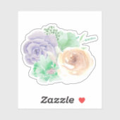 Floral Sticker (Vel)