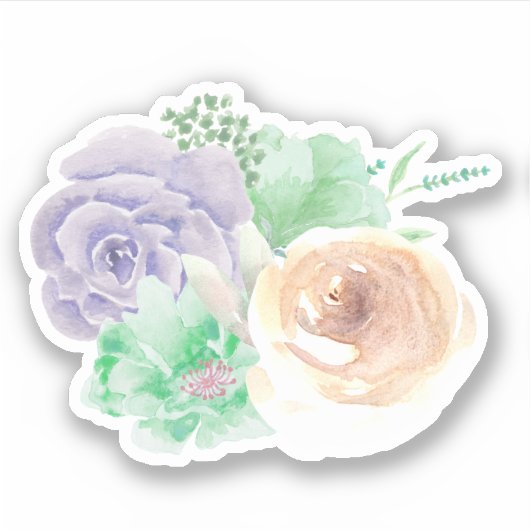 Floral Sticker (Voorkant)