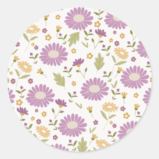Floral Sticker (Voorkant)