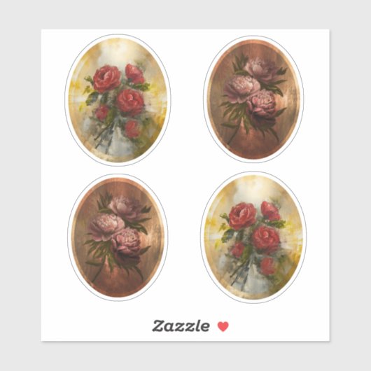 Floral Sticker (Vel)