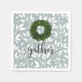 Floral Stijlvol Servet (Voorkant)