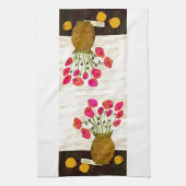 Floral still Kitchen Tea Towel Theedoek (Verticaal)