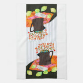 Floral still Kitchen Tea Towel Theedoek (Verticaal)
