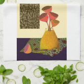 Floral still Kitchen Tea Towel Theedoek (Gevouwen)