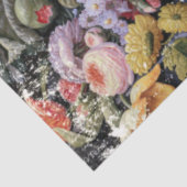 "Floral still life" Ephemera-ontkoppeling Tissuepapier (Detail)