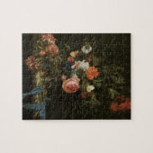 Floral still Life Flowers in Vase,  barokje Legpuzzel (Horizontaal)
