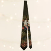 Floral still Life Flowers in Vase,  barokje Stropdas