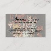 Floral still Life Flowers in Vase,  barokje Visitekaartje (Voorkant)