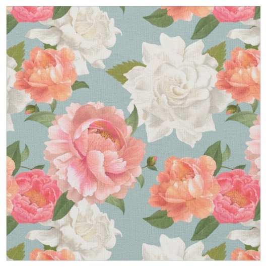Floral Stof (Close Up)