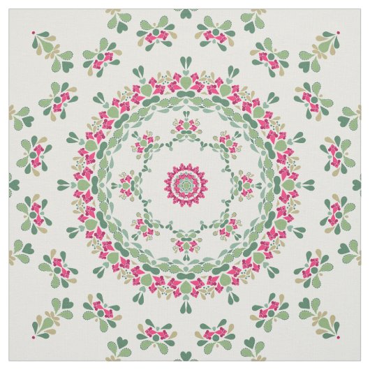 Floral Stof (Swatch)