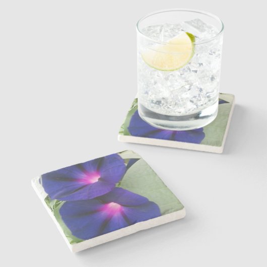 Floral Stone Onderzetter (Zijkant)