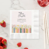 Floral Storybook Haar volgende hoofdstuk Vrijgezel Servet (Insitu)