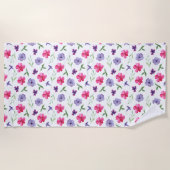 Floral Strandlaken (Voorkant)