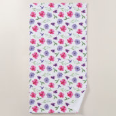 Floral Strandlaken (Voorkant)