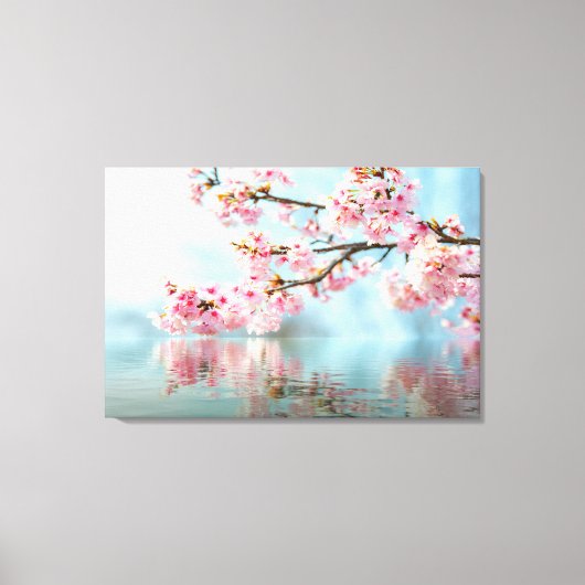 Floral Stretched Canvas Afdrukken (Voorkant)