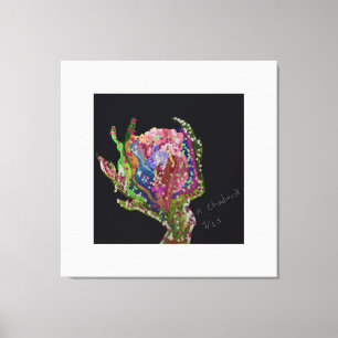Floral Stretched Canvas Kunst