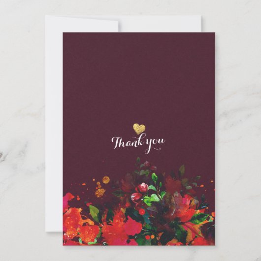 Floral String Light Gold Script Bachelorette Party Kaart (Achterkant)