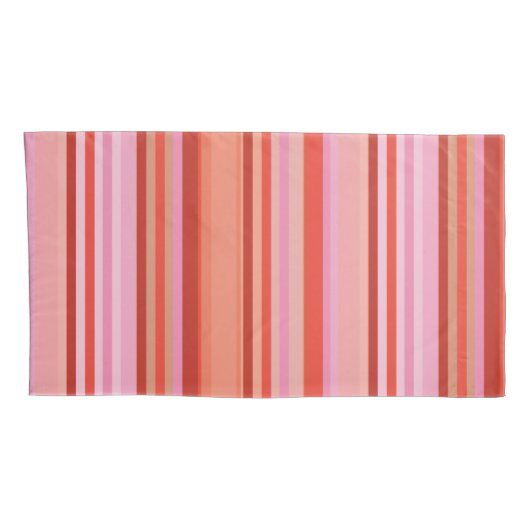 Floral Stripe Kussensloop (Achterkant-Rechts)