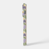 Floral Striped Personalized Phone Case iPhone Hoesje (Linkerkant)