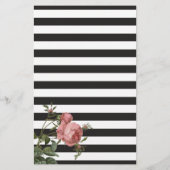  Floral Striped Salon II Flyer (Achterkant)