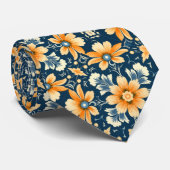 Floral Stropdas (Opgerold)