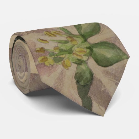 Floral: Stropdas (Opgerold)