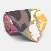  Floral Stropdas (Opgerold)