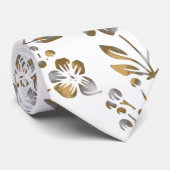 Floral-Stropdas Stropdas (Opgerold)