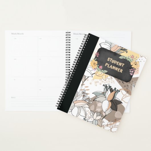 FLORAL STUDENT WEEKLY PLANNER (Display)