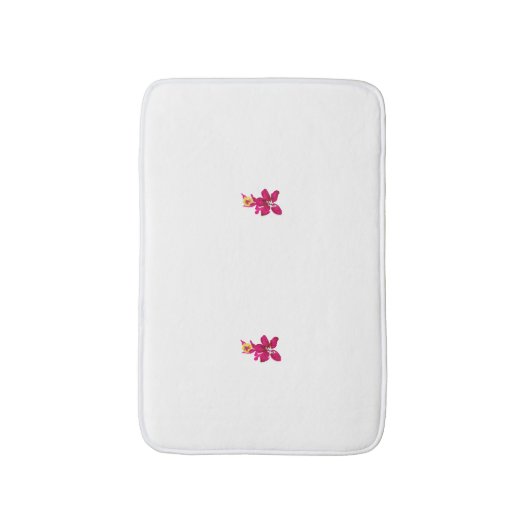 Floral Style, ArtyClick Crimson, Light Gold Badmat (Voorkant Verticaal)