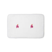 Floral Style, ArtyClick Crimson, Light Gold Badmat (Voorkant)