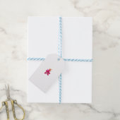 Floral Style, ArtyClick Crimson, Light Gold Cadeaulabel (Met Touw)