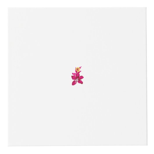 Floral Style, ArtyClick Crimson, Light Gold Kubus (Voorkant)