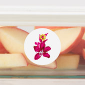 Floral Style, ArtyClick Crimson, Light Gold Labels (Aangebracht)