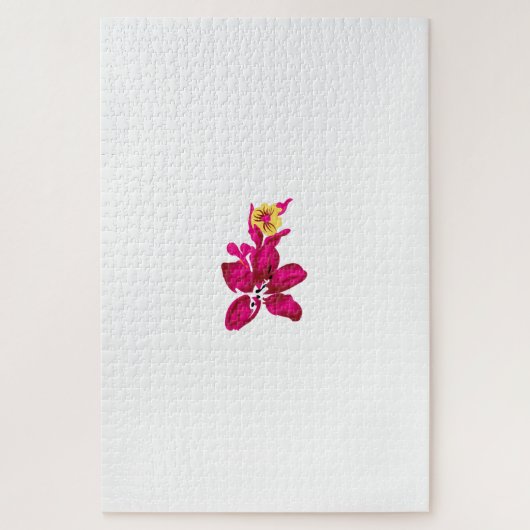 Floral Style, ArtyClick Crimson, Light Gold Legpuzzel (Verticaal)