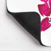 Floral Style, ArtyClick Crimson, Light Gold Muismat (Hoek)