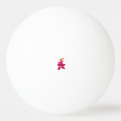 Floral Style, ArtyClick Crimson, Light Gold Pingpongbal (Achterkant)