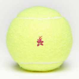 Floral Style, ArtyClick Crimson, Light Gold Tennisballen