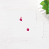 Floral Style, ArtyClick Crimson, Light Gold Visitekaartje (Bureau)