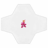 Floral Style, ArtyClick Crimson, Light Gold Voetbal (Enkel)