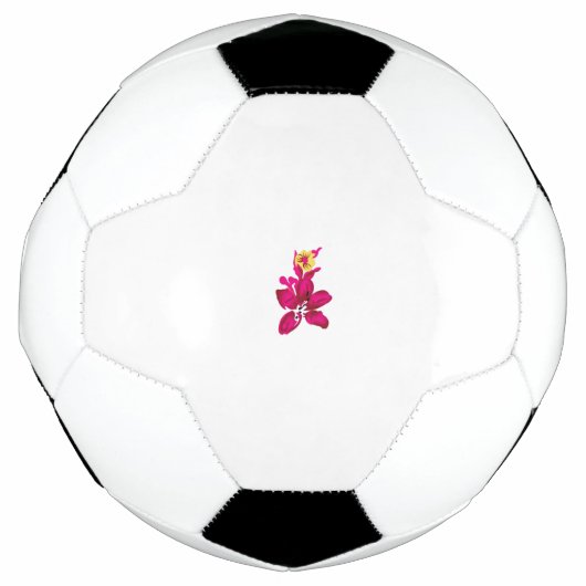 Floral Style, ArtyClick Crimson, Light Gold Voetbal (Voorkant)