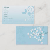 Floral Style Visitekaartje (Voorkant / Achterkant)